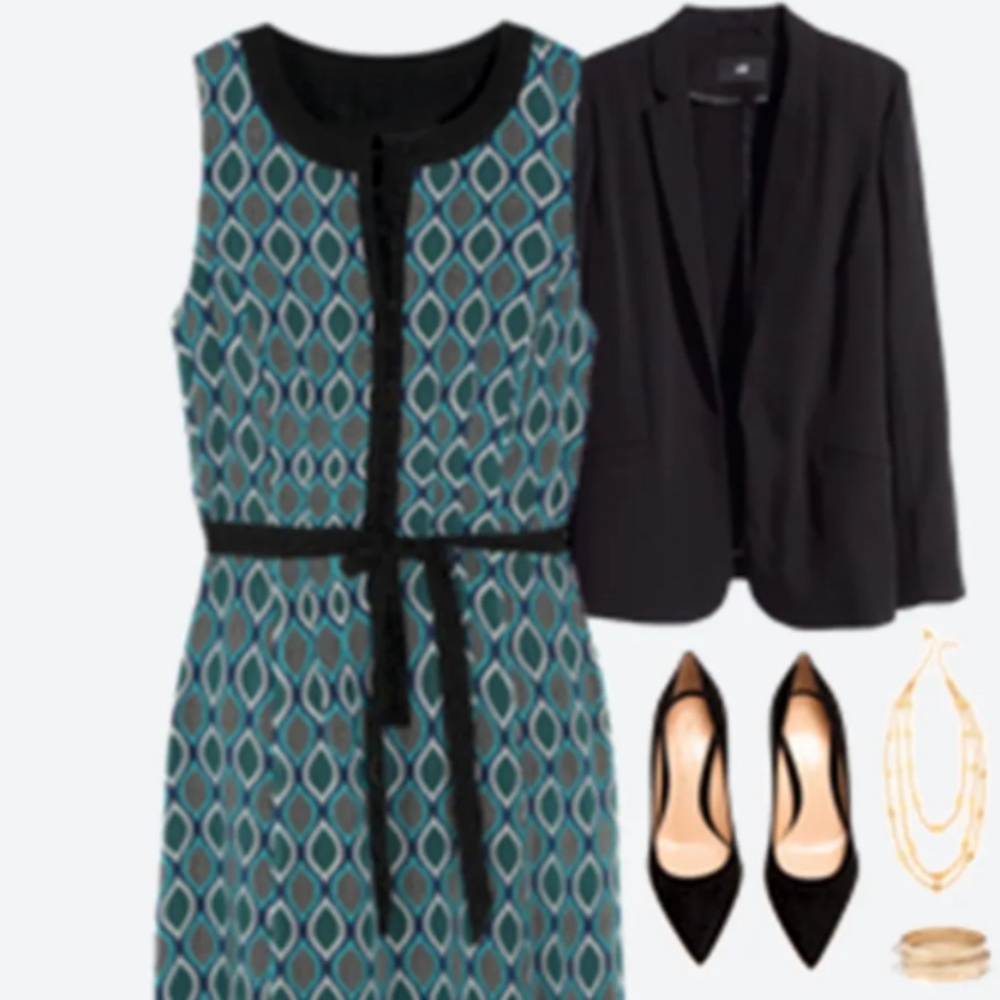 Kensie Cody Belted Shift Dress - SM